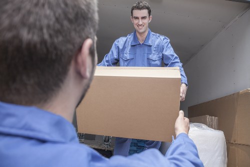 Van loaded for small removals in Surrey