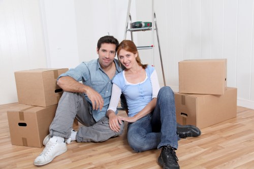 Business inventory stored in a mobile self storage unit