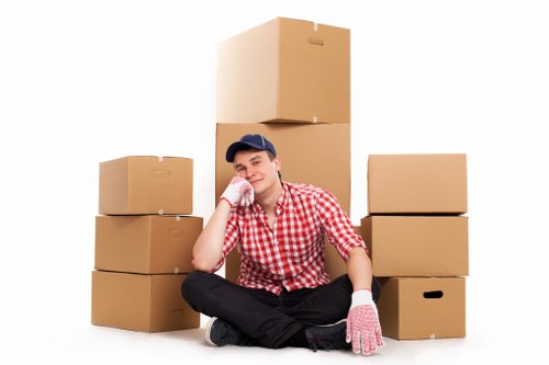Furniture being transported with care for small removals